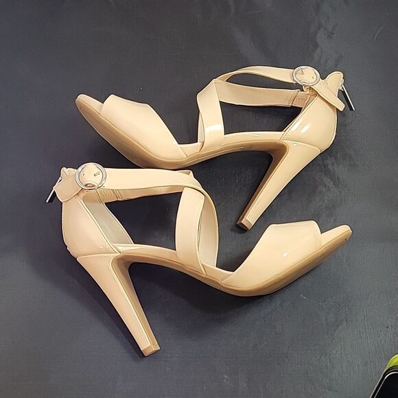 BRAND NEW MARC ANDREW CRISSCROSS STRAP BACK ZIP CLOSURE OPEN TOE SANDAL - Picture 9 of 14